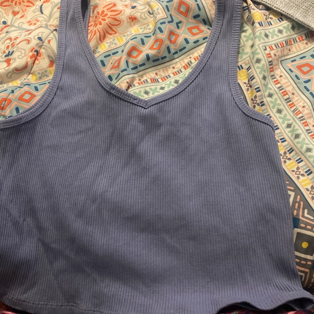 Blue “Cotton On” Tank-Top